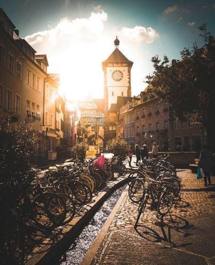 Studio Rome In Der Altstadt Apartment Freiburg Bagian luar foto